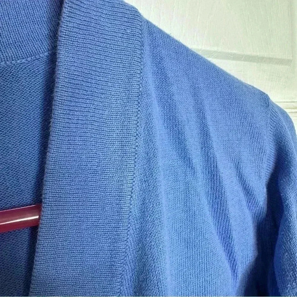 GAP Factory Cardigan Long Periwinkle Blue Size Small - Picture 6 of 16